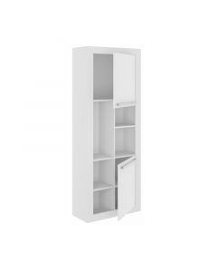 Biblioteca  MDP blanca 685 x 1755 x 299 cm