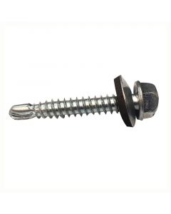TORNILLO TIPO POLSER, GALVANIZADO, PN 1/4X2-1/2 12 UNIDADES