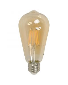 BOMBILLO LED TIPO EDISON 6W E27 2700K 127V