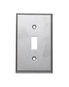 Placa interruptor metal eagle