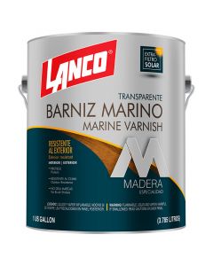 Barniz marino transparente brillante 1 gal Lanco