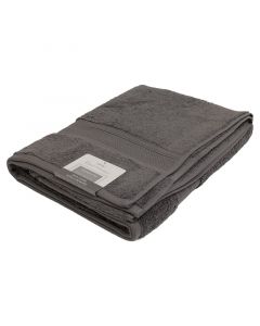 Toalla de baño algodón gris 147 x 76 cm Royal Heritage
