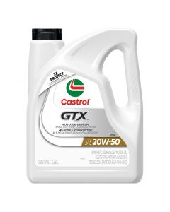 Aceite Castrol gtx, sae20w50, galón