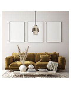 Lámpara colgante niquel satinado 1l e27 40w