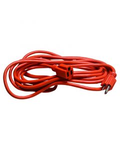 Extensión eléctrica 14 awg 8 m uso pesado naranja