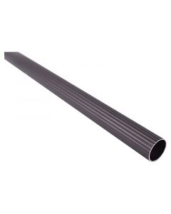 Tubo cortinero aluminio ranurado bronce 1 " 150 cm