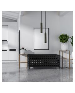 Lámpara colgante moderna 1 luz gu10 negro 23062
