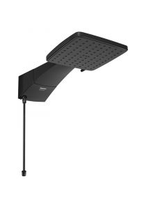 DUCHA QUADRATTA NEGRA 127 V 7000 W MULTITEMPERATURA ELECTRÓNICA ZAGONEL