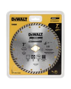 Disco diamantado 7'' continuo seco dewalt dw47700l