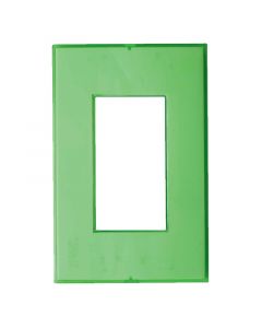 Placa tyj triple cristal verde