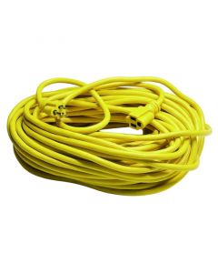 Extensión eléctrica 12 awg 30 m uso pesado amarillo
