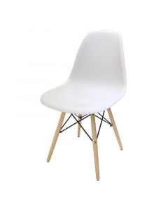 Silla eiffel, 48x45x81cm, blanca