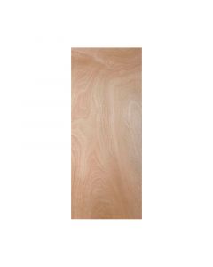 Puerta entamborada plywood lisa 75 x 207 cm 35 mm natural