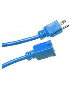 Extensión eléctrica 14 awg 30 m uso pesado azul