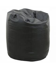 Bean bag cuerina, 117 x 108 x 108cm, negro
