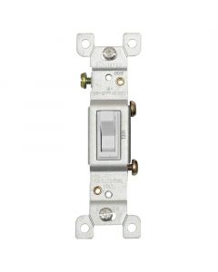 Interruptor sencillo blanco eagle