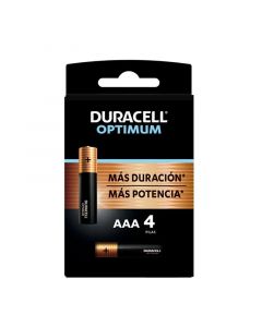 Baterias optimum duracell aaa 4u