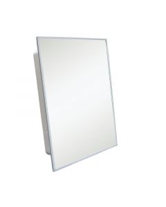 Gabinete con espejo 41 x 51 cm cuerpo plástico marco acero i