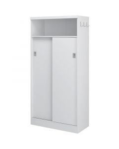 Alacena multiuso 155x76x36 cm blanca