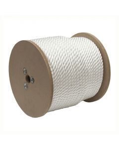 CUERDA DE NYLON TORCIDA DE 3/8 PULGADA Y SOPORTE DE HASTA 12 (PRECIO POR METRO)