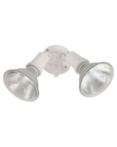 Reflector blanco 2 luces exterior 150 W Ike Lite