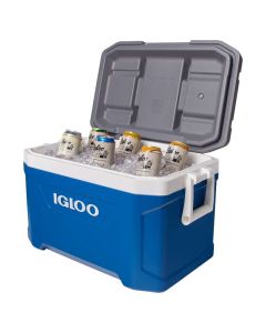 HIELERA DE 49 LITROS AZUL IGLOO