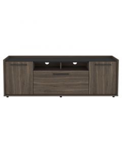 Mueble auxiliar de cocina verona 88,6 x 57,2 x 39,7 cm café expresso y blanco marquez