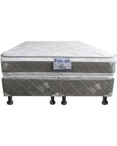 Cama king, sky doble euro 71 x 200 x 200, base y colchón, colores varios (únicamente para retiro en tienda)