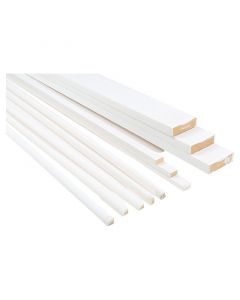 Marco mdf blanco 82.67 x 39.37 plg 7 pies