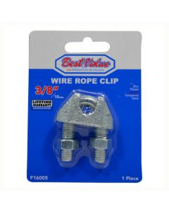 GRAPA PARA CABLE GALVANIZADA 3/8''
