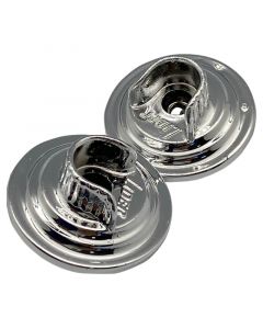 PLAFON EN U PLATA 1 2" B X 2