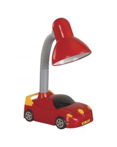 Lámpara mesa 1 luz auto rojo e27