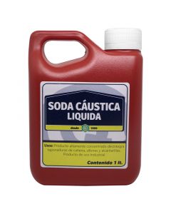Soda caustica liquida 1000ml