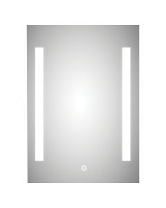 Espejo rectangular led 50x70 cm luz blanca