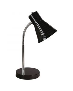 Lámpara escritorio 1 luz e-2725w negro satinado