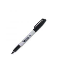 Marcador sharpie punta fina, negro (precio por unidad)