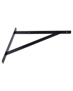 Ménsula reforzada 40 x 43 cm negra 165 lb