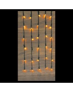 Luces navideñas led cascada 3 m2 blanco basic living