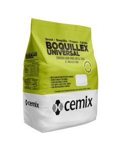 Boquillex universal gris perla saco 2 kg cemix
